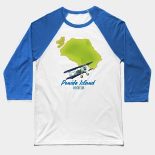 Penida Island Baseball T-Shirt